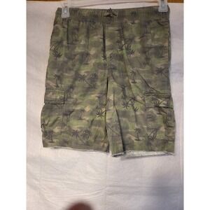 OshKosh B'gosh Camo Palm‎ Tree Cargo Shorts - 12